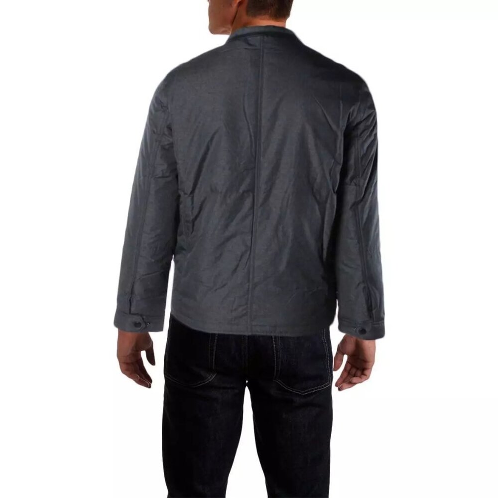 Alfani Men's Charcoal Gray Slim Fit Outerwear Jacket - Picture 2 of 5